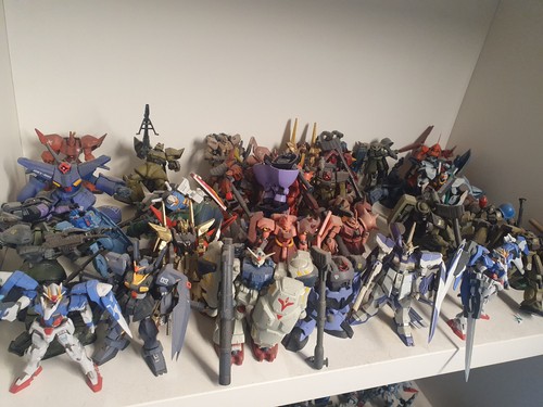 Gundam action figure fusion works FW bandai 1/200 standart e ultimate operation - Foto 4 di 6