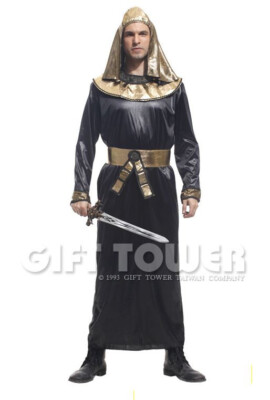 Men's Egyptian Priest Halloween Costume One Size (Fits S, M, L)
