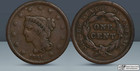 1841 Braided Hair Large Cent, Fine Condition, Free and Fast Shipping, C7016