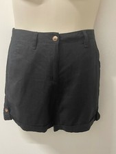 NEXT Ladies Linen Mix Shorts Various Colours Sizes 6-26 Brand New