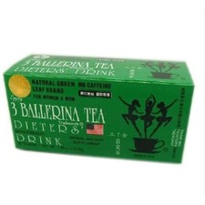 DIET HERBAL TEA EXTRA STRENGTH WEIGHT LOSS CONSTIPATION 18 BAGS 3 BALLERINA