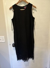 Vince Camuto Black LBD Cocktail Dress - Size 8 NWT