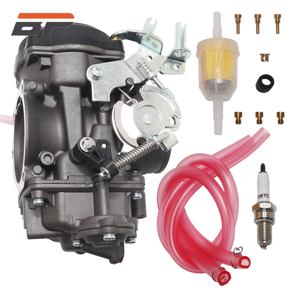 Carburetor for Keihin Harley Davidson CV 40 27421-99C & Adjust Screw - Изображение 4 из 4