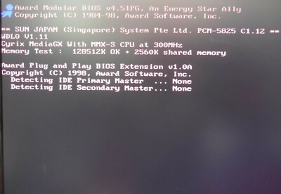 Advantech 19C6582500 PCM-5825F6004-T with CPU 300MHz & PCM-3643 tested