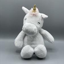 Carter's Just One You Unicorn Baby Plush Stuffed Animal Lovey White Soft 15"