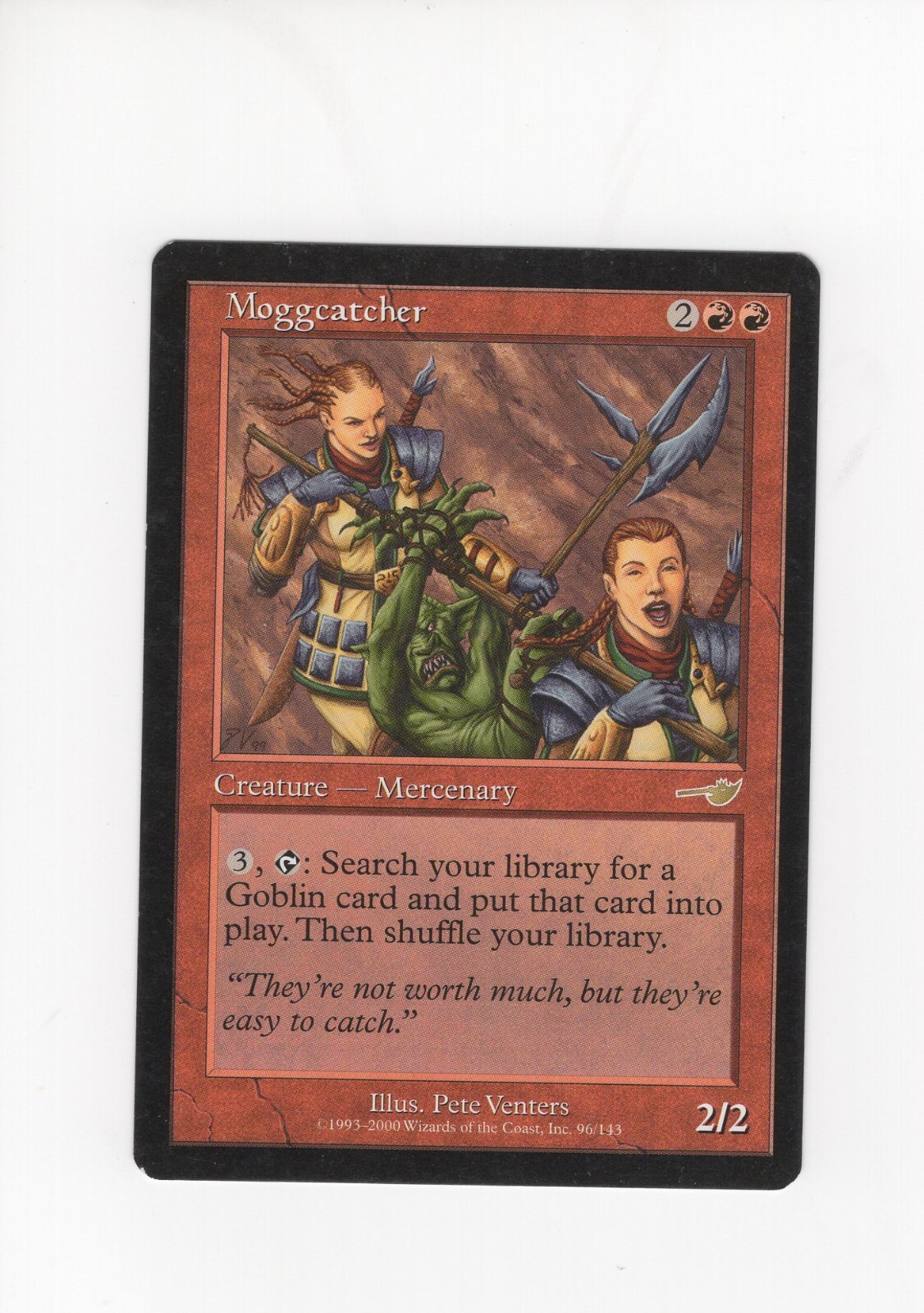 Moggcatcher Nemesis LP surface MTG Magic the Gathering f