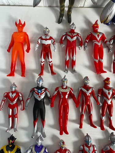 Ultraman Soft Vinyl Figure Bulk Sale Ultra Series 24-piece Set Bandai from japan - Picture 4 of 20