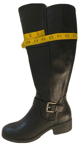 Croft & Barrow Wide Calf Women's Zip Up Buckle Accent Boots ARMORWCBLACK 6 Med - Picture 16 of 18