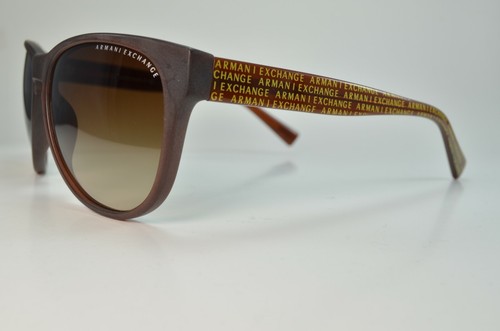 Authentic Armani Exchange AX 4013 8041/13 Brown Sunglasses - Picture 2 of 6