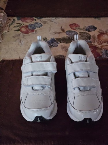 Drew Paige Leather Orthopedic Walking Shoes White with Two Straps Size 9 - NWOT - Picture 3 of 5