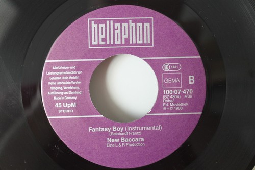 7" Single - NEW BACCARA - Fantasy Boy (Vocal + Instrumental) - Bellaphon 1988 - Bild 4 von 4