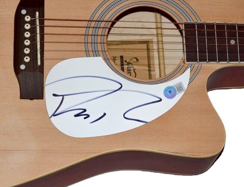 Rob Thomas Matchbox Twenty Signed Autographed Acoustic Guitar Beckett COA - Picture 2 of 2