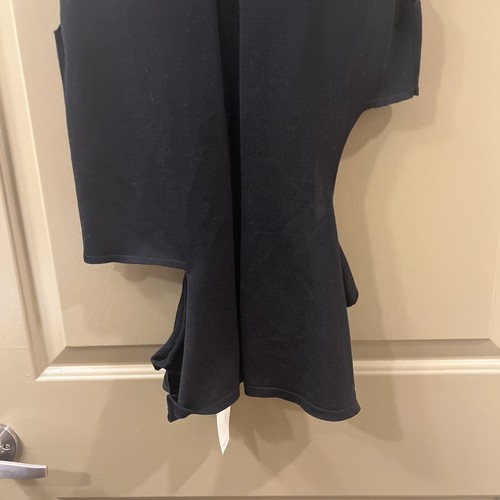 Rick Owens Cut Out Sleeveless Black Top Sz XS (item 12.10) - Picture 7 of 10