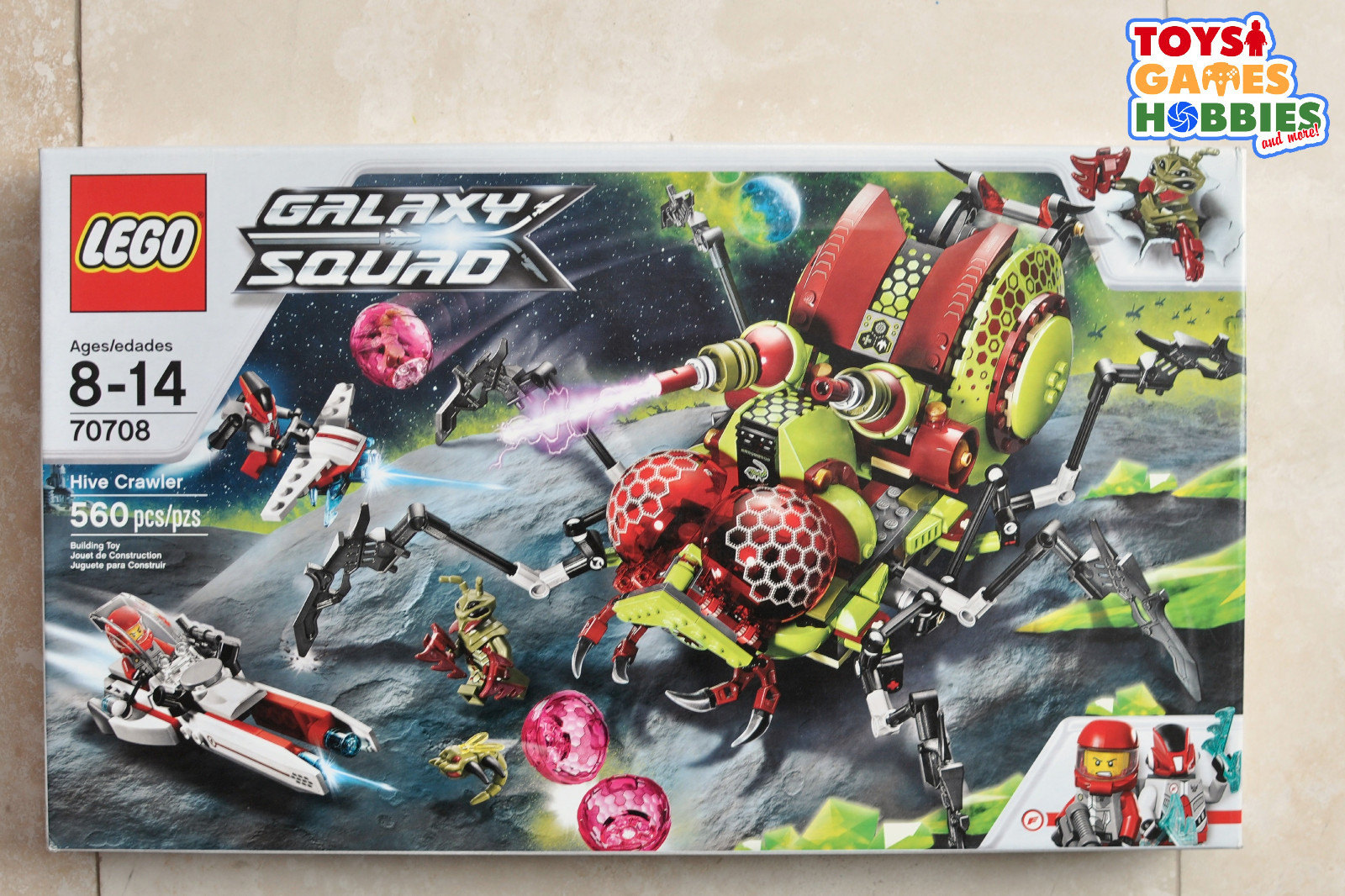 NEW LEGO Galaxy Squad Hive Crawler 70708 Space Bug Spaceship Vehicle Alien NEW LEGO Galaxy Squad Hive Crawler 70708 Space Bug Spaceship Vehicle Alien