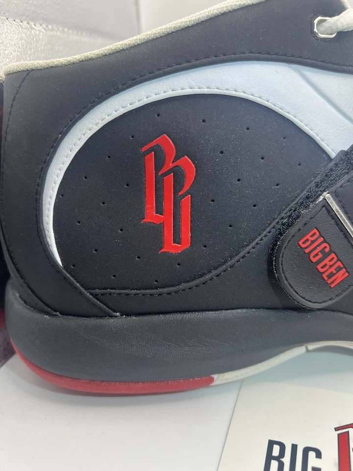 BEN WALLACE PISTONS BULLS "BIG BEN" AUTOGRAPHED SHOES MINT NEW NEVER WORN 13 - Image 4 of 4