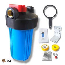 SIMPURE 1045-Blue Whole House Universal Water Sediment Pre Filter Housing