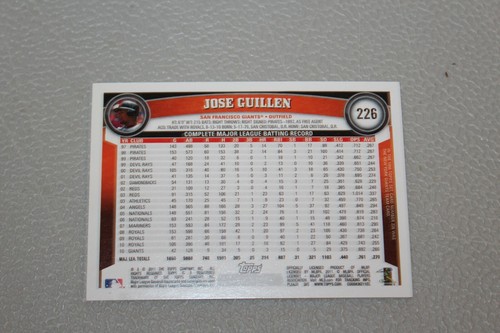 2011 Topps Baseball Card- Complete Finish Fill Your List Set U-Pick #1-250 - Picture 453 of 501