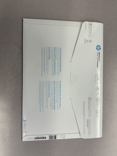 5 opakowań 20 HP Advanced Glossy Inkjet 33 arkusze papieru fotograficznego 13" x 19" CR696A - Zdjęcie 4 z 7