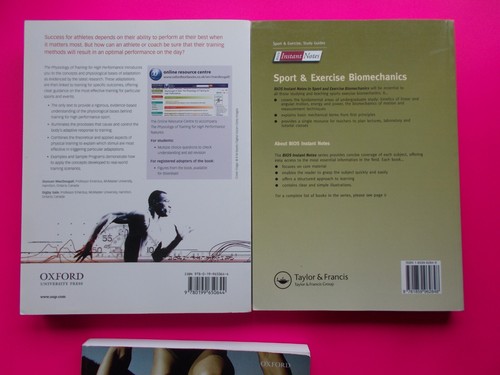 TRAINING HIGH PERFORMANCE / SPORT & EXERCISE BIOMECHANICS & SPORTS BIOCHEMICAL - Picture 3 of 6