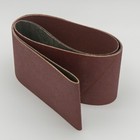 6" x 80" Sanding Belts, 60 grit, 2 pack, Aluminum Oxide
