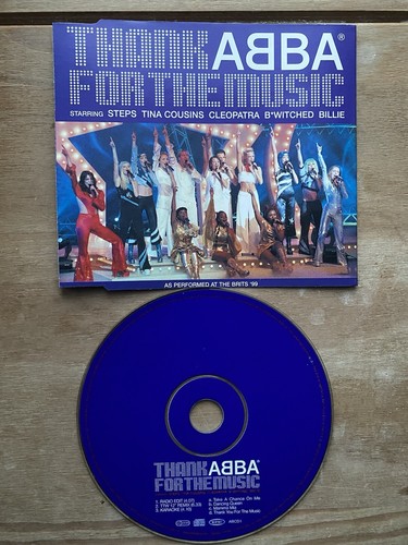 Thank ABBA For The Music - 1999 CD Steps Tina Cousins Cleopatra B*Witched Billie