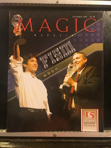 Revista Magic Magicians FISM 2006 15 aniversario septiembre 2006 contenido página foto - Imagen 1 de 3