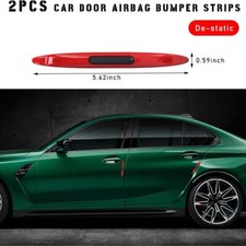 2 PCS Car Door Edge Guard Protectors, Anti-Collision Silicone Side Door Edge Sti