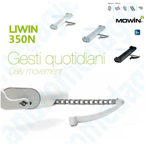 LIWIN 350N 230V GRIS + SUPPORTS DE LUCARNE GRIS Comunello Mowin Automation - Imagen 11 de 11