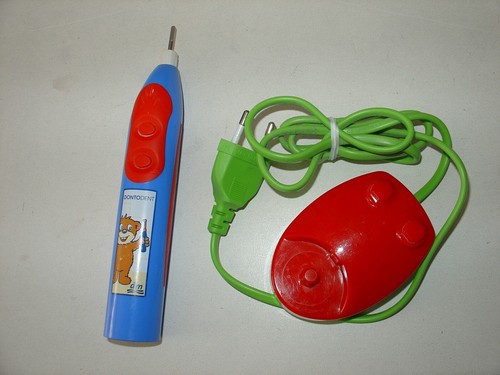 6 Tlg. Paket DONTODENT / PERLODENT elektrische Kinder Zahnbürste Aufsteckbürsten - Bild 3 von 10