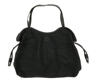 Tory Burch ブラック ナイロンバッグ TORY BURCH Black Scout Nylon Tote 134466 | eBay