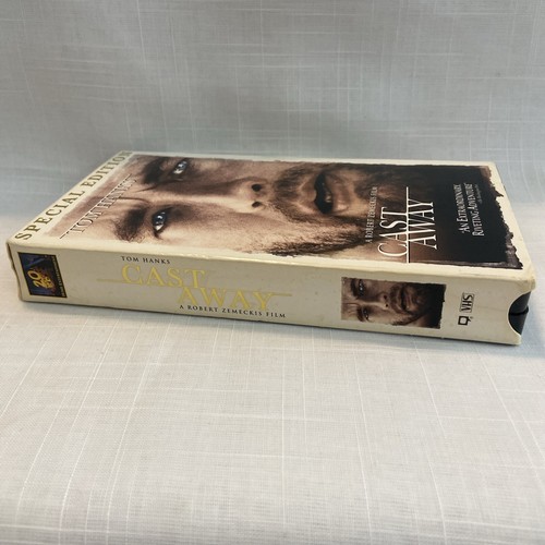 Cast Away (VHS, 2001, Special Edition) Tom Hanks **Buy 2 Get 1 Free** - Picture 4 of 6
