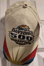 Daytona 500 Champion 2004 Dale Earnhardt Jr Hat Cap Chase Authentics Beige NWT
