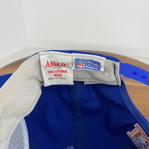 Denver Broncos NFL Vintage Blue the professional ANNCO SnapBack Hat Embroidered - Picture 7 of 7