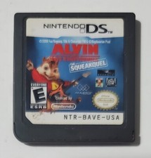 Cartridge Only - Nintendo DS - Alvin and the Chipmunks: The Squeakquel - Tested