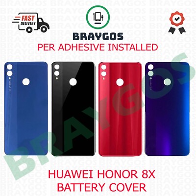 Cover Batteria Huawei Jsn-l21 Scocca Posteriore In Vetro Per Huawei Honor 8X / 10 View Lite (modello JSN-L21) - Ricambio Copertina Batteria JSN-L21 - Foto 4