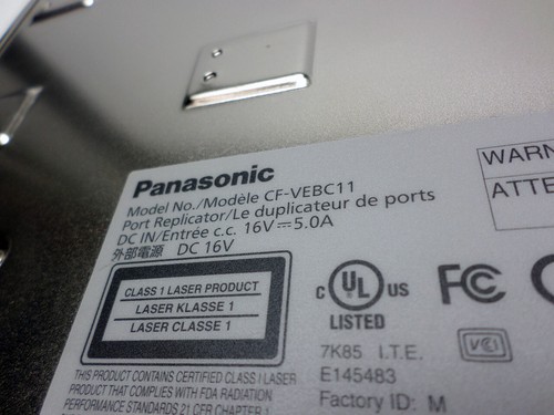 CF-VEBC11U Panasonic Desktop Dock with DVD Multi Drive for CF-C1 - Picture 8 of 8