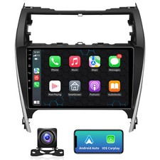 For 2012-2014 Toyota Camry 10.1" Car Stereo Radio Android 12 Carplay GPS Camera