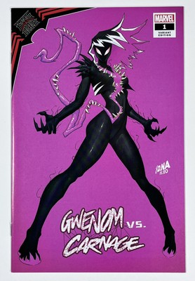 KING IN BLACK: GWENOM VS. CARNAGE #1 - 2021 - VF/NM - NAKAYAMA VARIANT