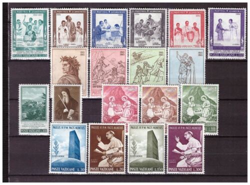 1965 VATICAN MNH** S15529, COMPLETE YEAR SET 19V - Picture 1 of 1
