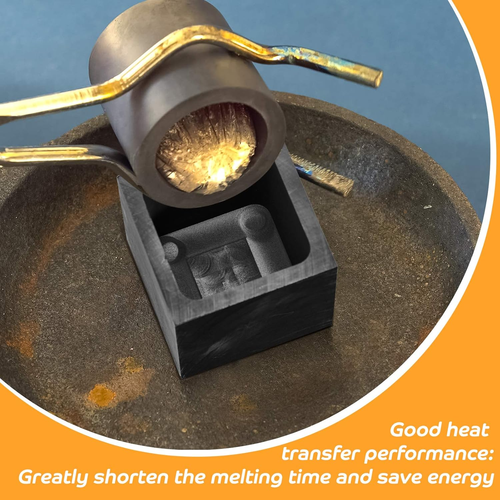 Graphite Mold Silver Ingot Mould Gold Casting Ingot Crucible Mold for Melting Ca - Picture 6 of 12