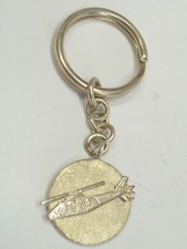 925 Silver HELICOPTER KEYCHAIN - Breeze - Aeronautics