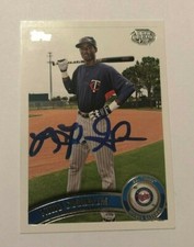 NIKO GOODRUM SIGNED 2011 TOPPS PRO DEBUT PROSPECT ROOKIE CARD AUTO