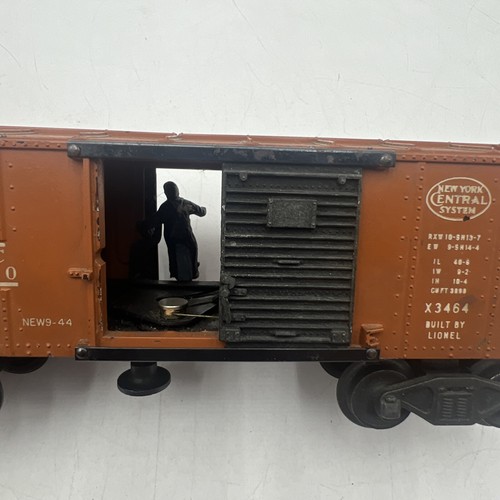 LIONEL POSTWAR X3464 O GAUGE NEW YORK CENTRAL OPERATING BOXCAR NYC #159000 - Picture 10 of 19
