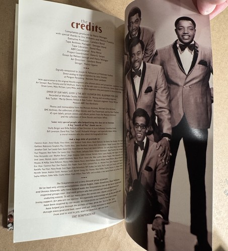 Temptations Emperors of Soul Box Set (Soul) Motown 5 Disc BMG - Picture 13 of 13