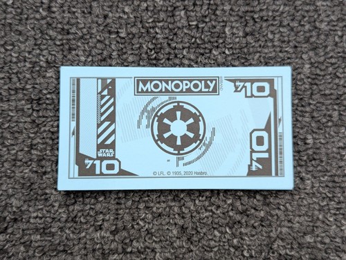 Star Wars The Mandalorian Monopoly dinero de repuesto solo completo - Imagen 6 de 8