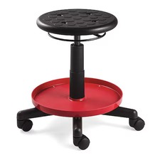 Bevco V3081p Value-Line Maintenance Repair Stool, 16-21" St Ht