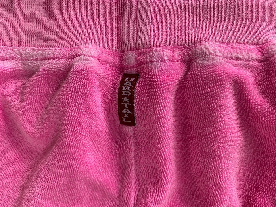 Hard Tail Terry Low Rise XL Barbie Pink Shorts Y2K Surfer Beach Sexy Cute Retro - Image 3 of 4