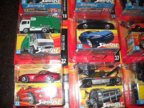 😎MATCHBOX 75 SUPERFAST-LIMITED EDTION-1 of 15,500-LOT of 20--AWESOME BUNCH😎 - Picture 5 of 8