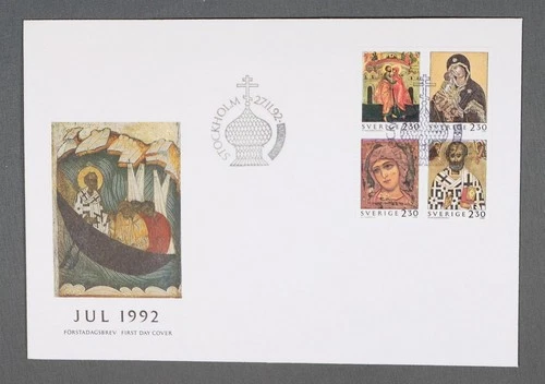 MayfairStamps Sweden FDC 1992 Block Religion First Day Cover aaw_69289