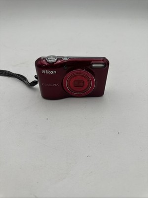 Nikon COOLPIX L28 20.1MP Digital Camera - Red for sale